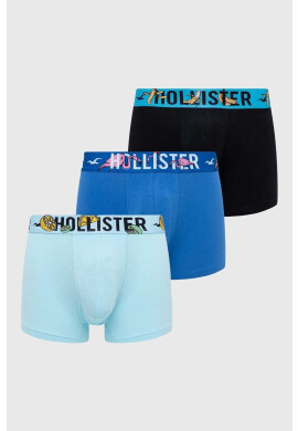 Hollister Co. Боксерки (3 броя) в червено - Pepit.bg