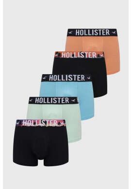 Hollister Co. Боксерки (5 броя) в синьо - Pepit.bg