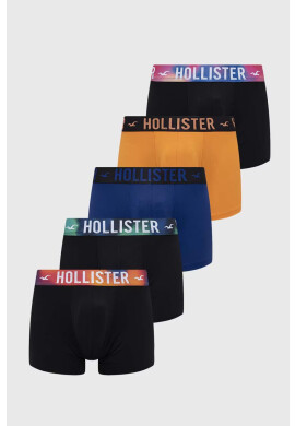 Hollister Co. Боксерки (5 броя) в черно - Pepit.bg