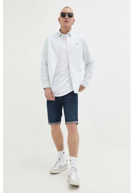 Hollister Co. Дънкови къси панталони в тъмносиньо - Pepit.bg