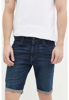 Hollister Co. Дънкови къси панталони в тъмносиньо - Pepit.bg