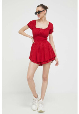 Hollister Co. Гащеризон в червено - Pepit.bg