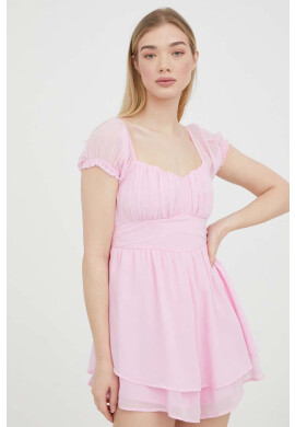 Hollister Co. Гащеризон в розово - Pepit.bg