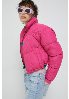 Hollister Co. Яке в розово със зимна изолация - Pepit.bg