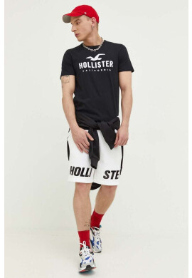 Hollister Co. Къс панталон в бяло - Pepit.bg