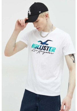 Hollister Co. Памучна тениска - Pepit.bg