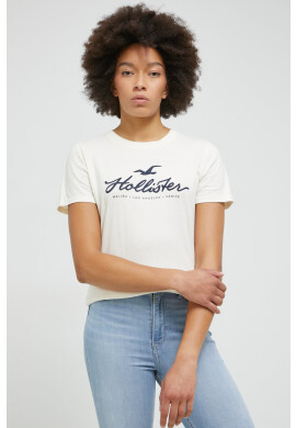 Hollister Co. Памучна тениска - Pepit.bg
