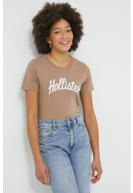 Hollister Co. Памучна тениска - Pepit.bg
