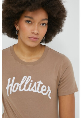 Hollister Co. Памучна тениска - Pepit.bg