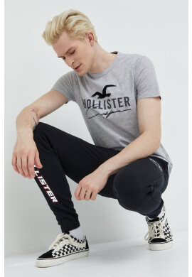 Hollister Co. Памучна тениска - Pepit.bg