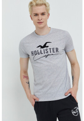 Hollister Co. Памучна тениска - Pepit.bg