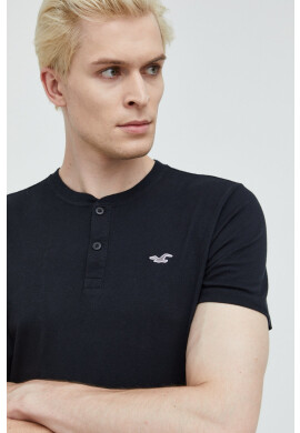 Hollister Co. Памучна тениска в бяло - Pepit.bg