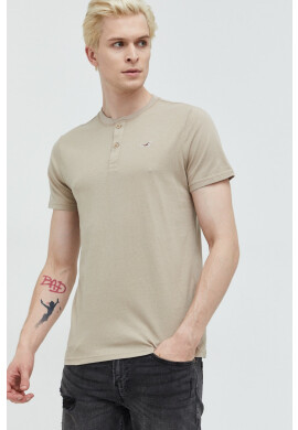 Hollister Co. Памучна тениска в бяло - Pepit.bg