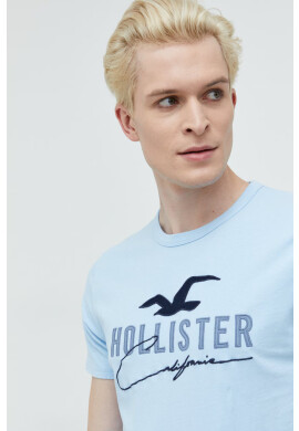 Hollister Co. Памучна тениска - Pepit.bg