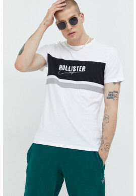 Hollister Co. Памучна тениска - Pepit.bg