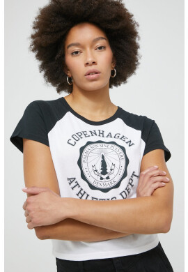Hollister Co. Памучна тениска в черно - Pepit.bg