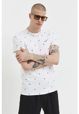 Hollister Co. Памучна тениска в розово - Pepit.bg