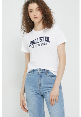 Hollister Co. Памучна тениска - Pepit.bg
