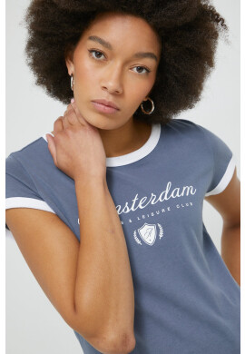 Hollister Co. Памучна тениска - Pepit.bg