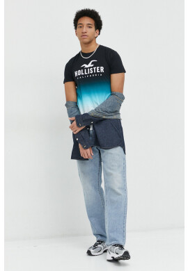 Hollister Co. Памучна тениска - Pepit.bg