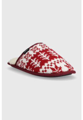 Hollister Co. Пантофи в червено - Pepit.bg