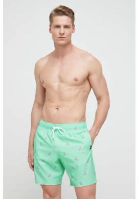 Hollister Co. Плувни шорти в зелено - Pepit.bg