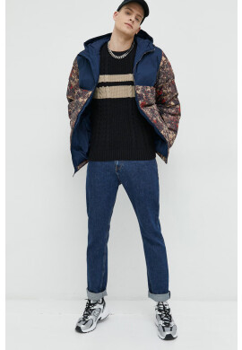 Hollister Co. Пуловер мъжки в черно - Pepit.bg