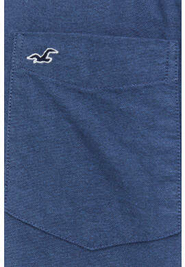 Hollister Co. Риза дамска в бяло със свободна кройка с класическа яка - Pepit.bg
