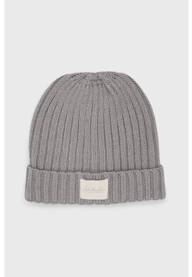 Hollister Co. Шапка в сиво с фина плетка - Pepit.bg
