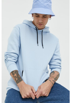 Hollister Co. Суичър в синьо с качулка с изчистен дизайн - Pepit.bg