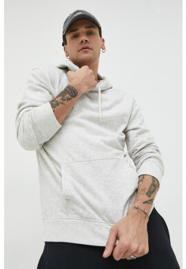 Hollister Co. Суичър в сиво с качулка меланж на - Pepit.bg