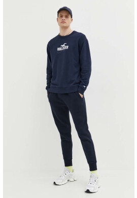 Hollister Co. Суичър в черно с качулка с изчистен дизайн - Pepit.bg