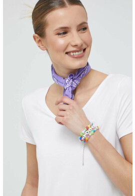Hollister Co. Тениска в бяло - Pepit.bg