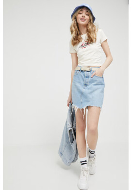 Hollister Co. Тениска в бежово - Pepit.bg