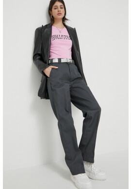 Hollister Co. Тениска в розово - Pepit.bg
