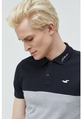 Hollister Co. Тениска с яка - Pepit.bg