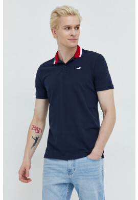 Hollister Co. Тениска с яка - Pepit.bg