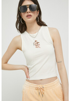 Hollister Co. Топ дамски в бежово - Pepit.bg
