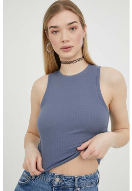 Hollister Co. Топ дамски в сиво - Pepit.bg