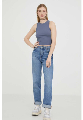 Hollister Co. Топ дамски в сиво - Pepit.bg