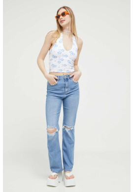 Hollister Co. Топ дамски в червено - Pepit.bg