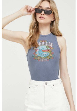 Hollister Co. Топ дамски в сиво - Pepit.bg