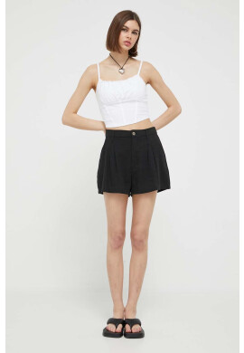 Hollister Co. Топ дамски в бяло - Pepit.bg