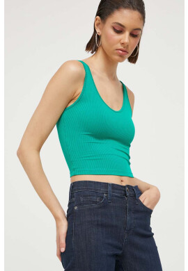 Hollister Co. Топ дамски в зелено - Pepit.bg