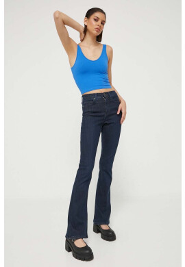 Hollister Co. Топ дамски в синьо - Pepit.bg