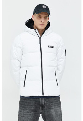 Hollister Co. Яке в бяло със зимна изолация - Pepit.bg