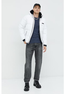 Hollister Co. Яке в бяло със зимна изолация - Pepit.bg
