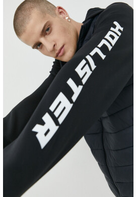 Hollister Co. Яке в черно с преходна изолация - Pepit.bg