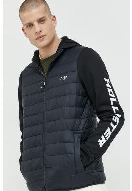 Hollister Co. Яке в черно с преходна изолация - Pepit.bg
