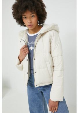 Hollister Co. Яке в бежово с преходна изолация - Pepit.bg